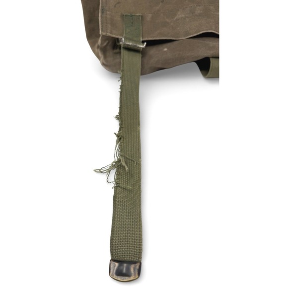 Vtg US Forest Services USFS FSS Type 1 Canvas Rucksack Field Bag Packsack 1960s - Picture 8 of 11